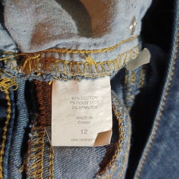 698720....Soho Skinny Jeans Size 12, W32" 31"Inseam 9"Rise - Picture 6 of 6